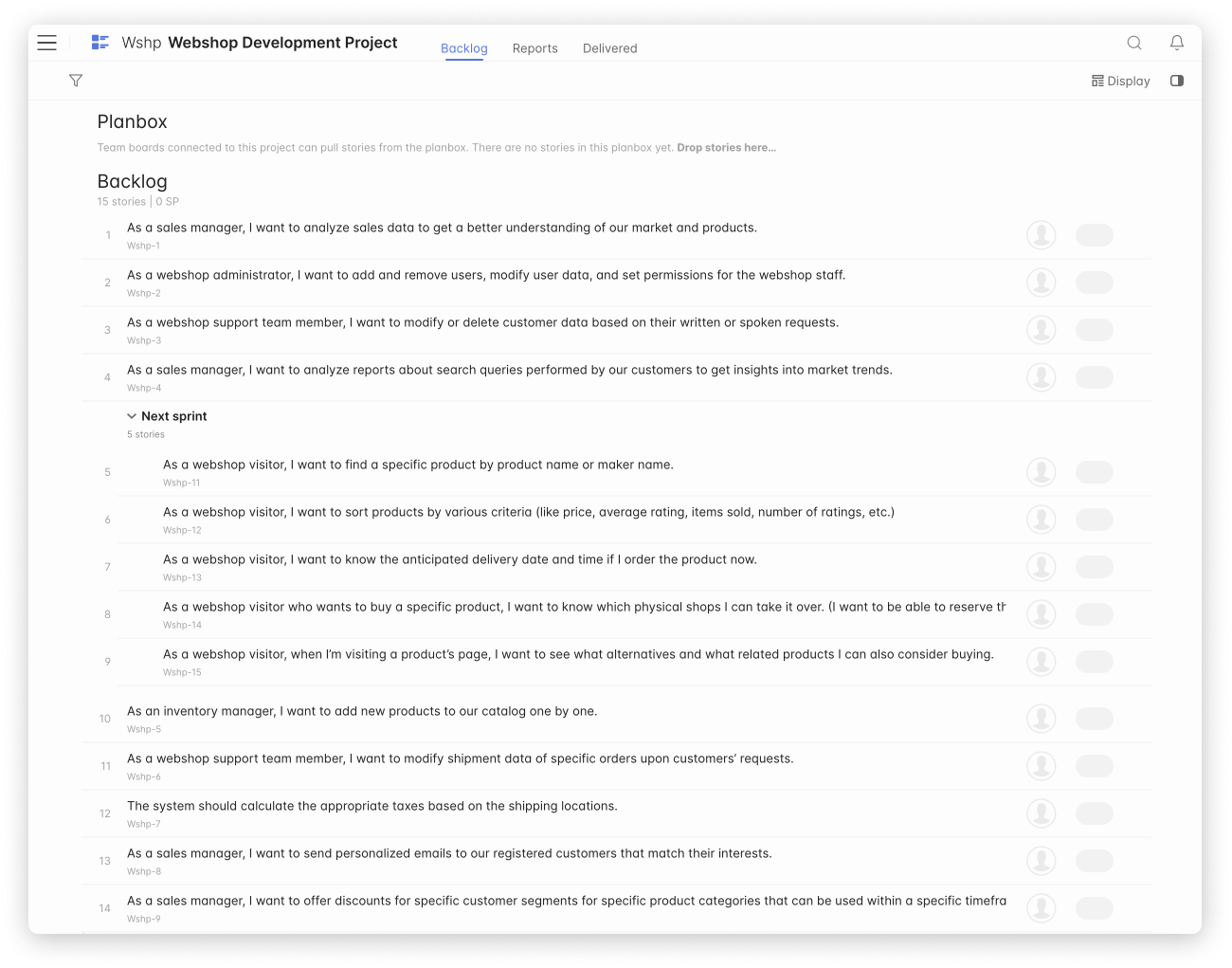 PM Engine Backlog Illustration